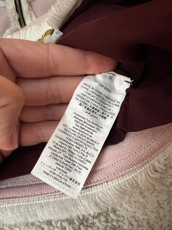 Tory Burch Blush Cardigan - Picture 6 of 8